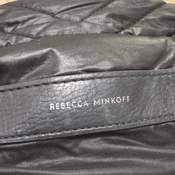 Rebecca Minkoff Black Quilted Backpack - Picture 4 of 4